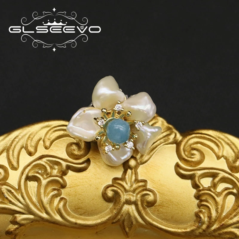 GLSEEVO Natural Baroque Pearl Flower Brooch For Women Girl Wedding Gift Handmade Fine Jewelry Acesorios Hombre Broszka GO0349A
GLSEEVO Natural Baroque Pearl Flower Brooch For Women Girl Wedding Gift Handmade Fine Jewelry Acesorios Hombre Broszka GO0349A