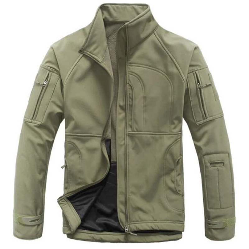Military Tactical Jacket Outdoor Softshell Waterproof Windproof Fleece Thermal Windbreaker Coats Hiking Camping Hunting Clothing
Military Tactical Jacket Outdoor Softshell Waterproof Windproof Fleece Thermal Windbreaker Coats Hiking Camping Hunting Clothing