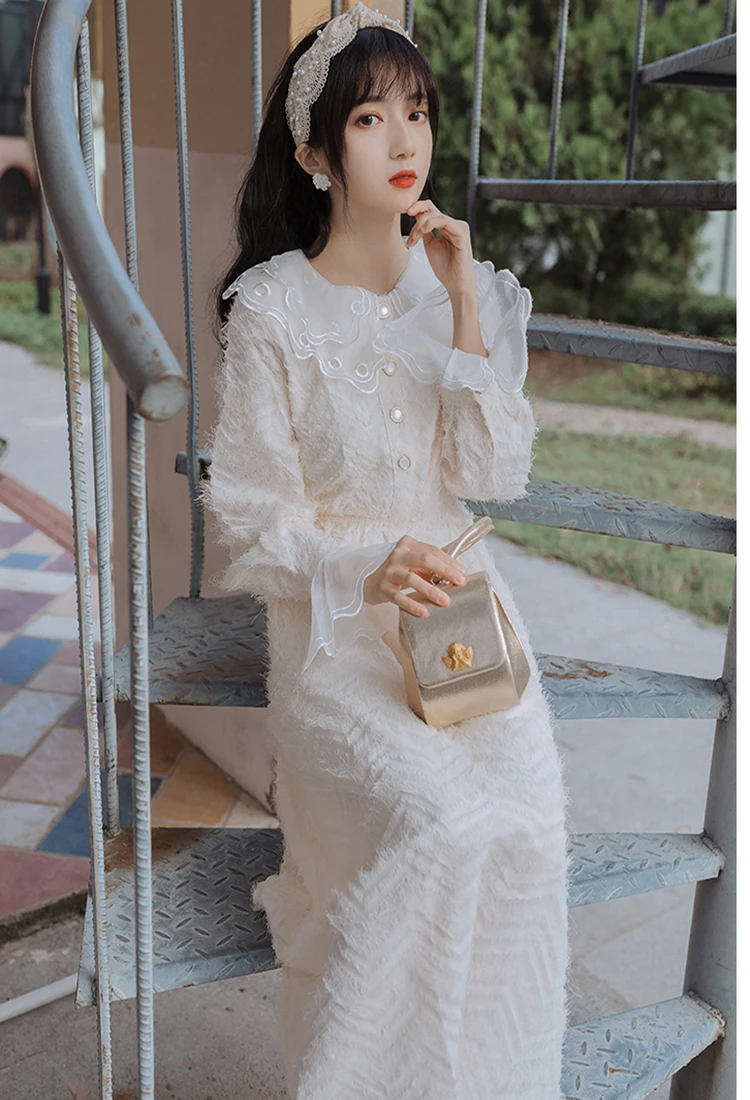 2019 милое Кукольное платье с кисточками и перьями и воротником-стойкой
2019 милое Кукольное платье с кисточками и перьями и воротником-стойкой