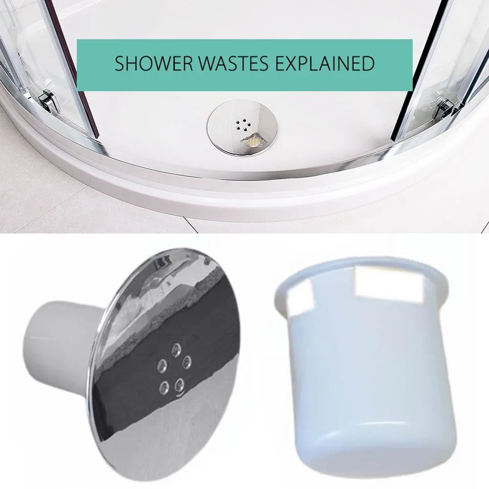 115mm Shower Tray Cubicle Waste Cap Tube & Cup For 90mm Plug Drain Chrome 115mm Shower Tray Cubicle Waste Cap Tube & Cup
115mm Shower Tray Cubicle Waste Cap Tube & Cup For 90mm Plug Drain Chrome 115mm Shower Tray Cubicle Waste Cap Tube & Cup