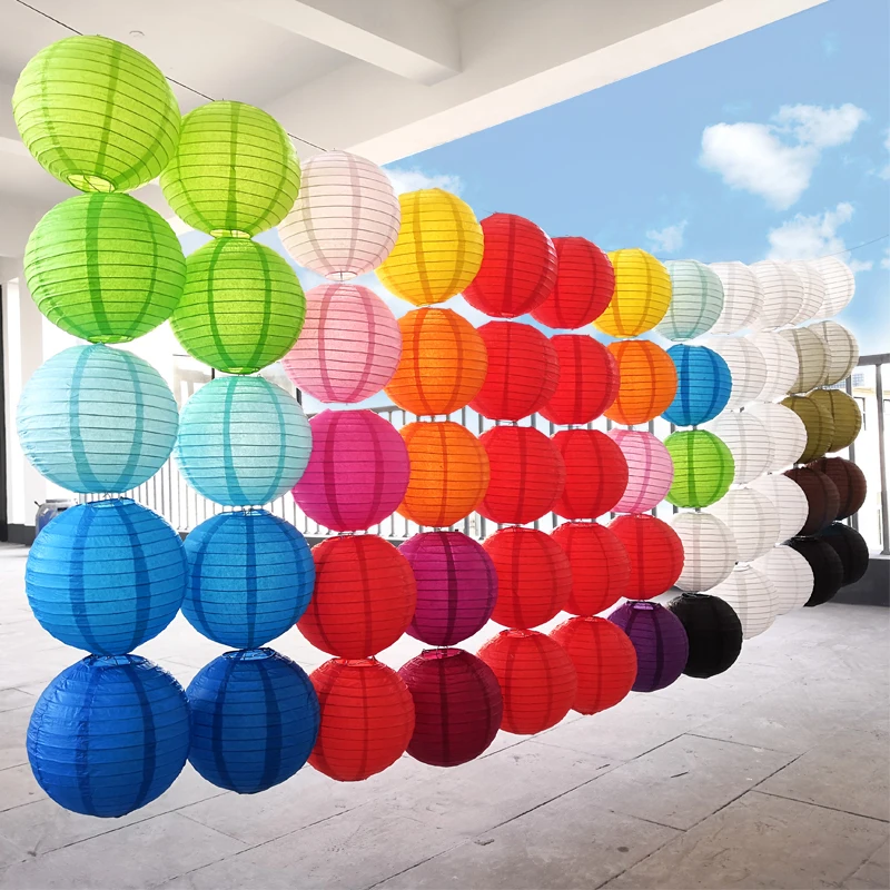 1 pcs Round Chinese Paper Lantern Wedding Birthday Party Decoration Holiday Supplies Paper Lamp Decor 10/15/20/25/30/35/40cm
1 pcs Round Chinese Paper Lantern Wedding Birthday Party Decoration Holiday Supplies Paper Lamp Decor 10/15/20/25/30/35/40cm