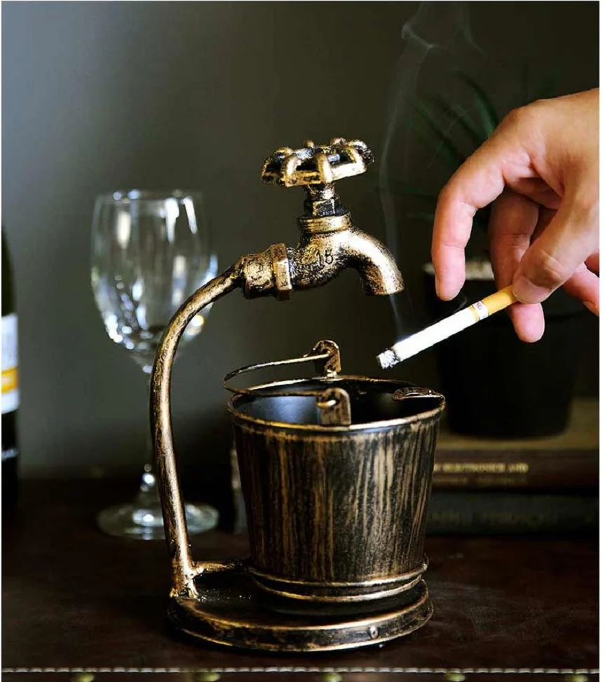 Ashtray cigar gift for boyfriend American retro industrial wind tea shop ashtray creative personality decorations bar
Ashtray cigar gift for boyfriend American retro industrial wind tea shop ashtray creative personality decorations bar