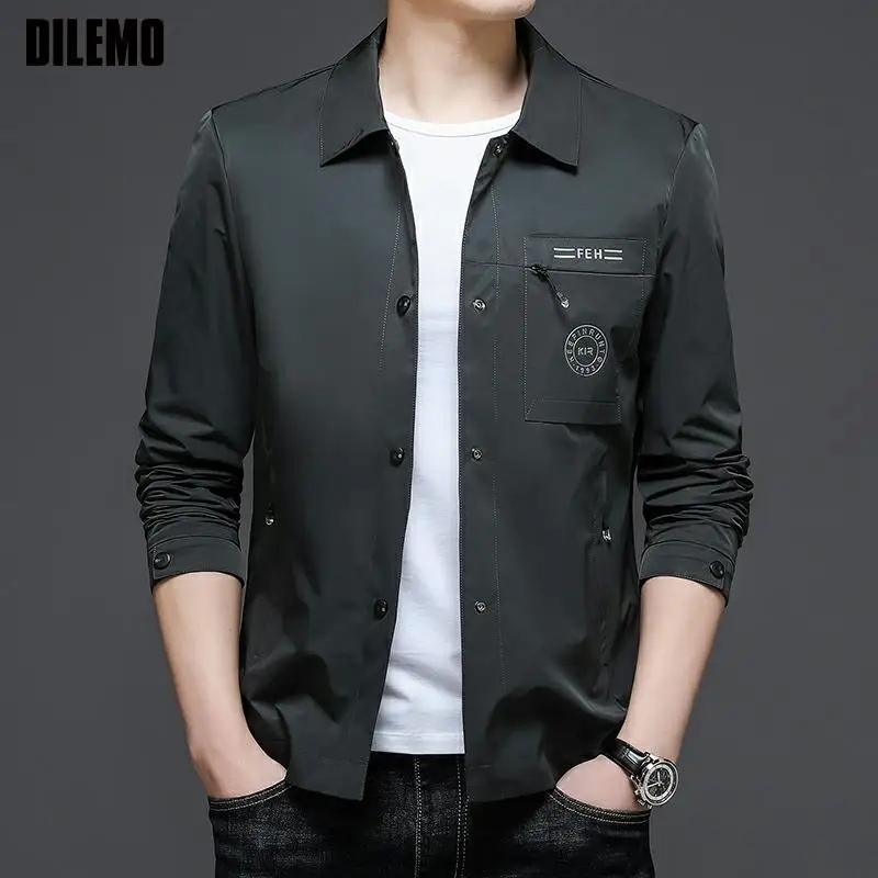 Top Grade New Luxury Designer Brand Streetwear Trendy Lapel Coats And Jackets Men Fashion Single Breasted Classic Clothes Men
Top Grade New Luxury Designer Brand Streetwear Trendy Lapel Coats And Jackets Men Fashion Single Breasted Classic Clothes Men