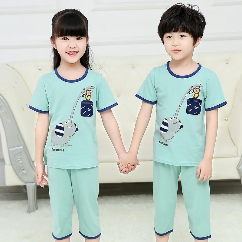Комплект летней одежды для мальчиков и девочек, хлопковый домашний пижамный комплект, детская одежда, топы, шорты, Детская Пижама для подрос...
Комплект летней одежды для мальчиков и девочек, хлопковый домашний пижамный комплект, детская одежда, топы, шорты, Детская Пижама для подрос...