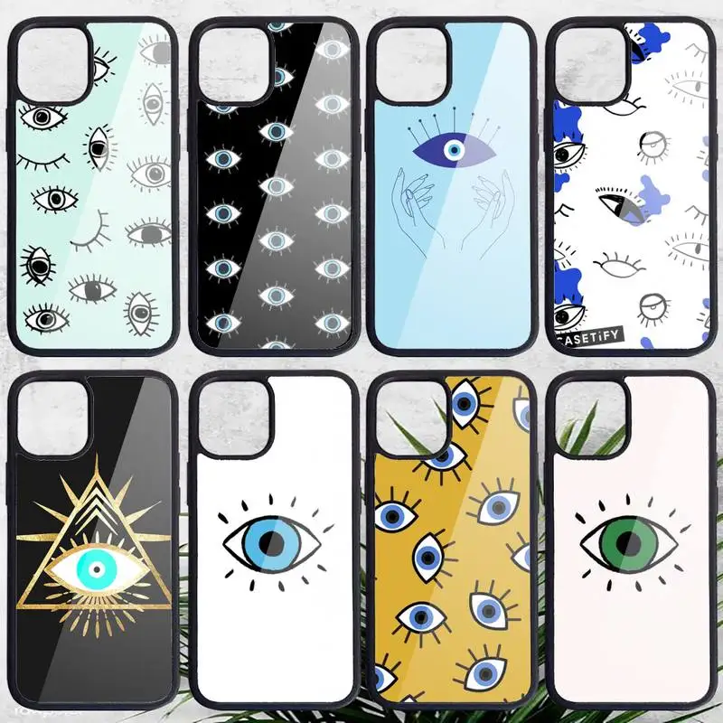 Evil Eye DIY Luxury Phone Case PC for iPhone 11 12 pro XS MAX 8 7 6 6S Plus X 5S SE 2020 XR
Evil Eye DIY Luxury Phone Case PC for iPhone 11 12 pro XS MAX 8 7 6 6S Plus X 5S SE 2020 XR