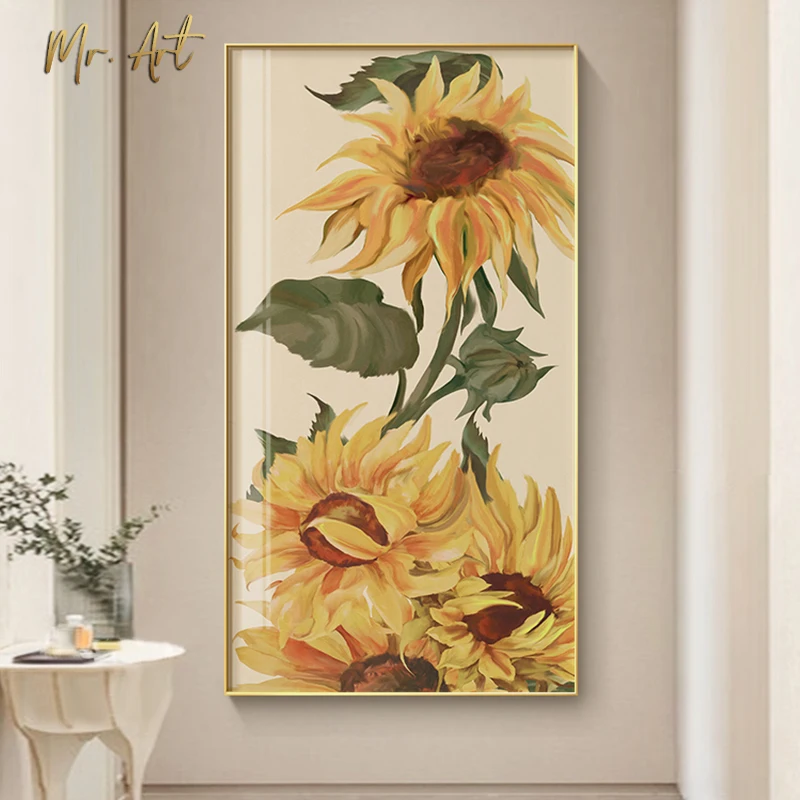 Flowers Painting Posters Nordic Home Decor Sunflower floral Oil Paintings Poster Prints Living Room Home Decor Canvas Wall Art
Flowers Painting Posters Nordic Home Decor Sunflower floral Oil Paintings Poster Prints Living Room Home Decor Canvas Wall Art