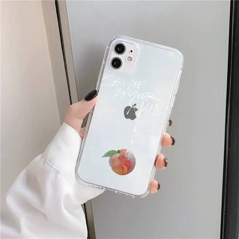Call Me by Your Name Phone Case Transparent for iPhone 11 12 mini pro XS MAX 8 7 6 6S Plus X 5S SE 2020 XR
Call Me by Your Name Phone Case Transparent for iPhone 11 12 mini pro XS MAX 8 7 6 6S Plus X 5S SE 2020 XR