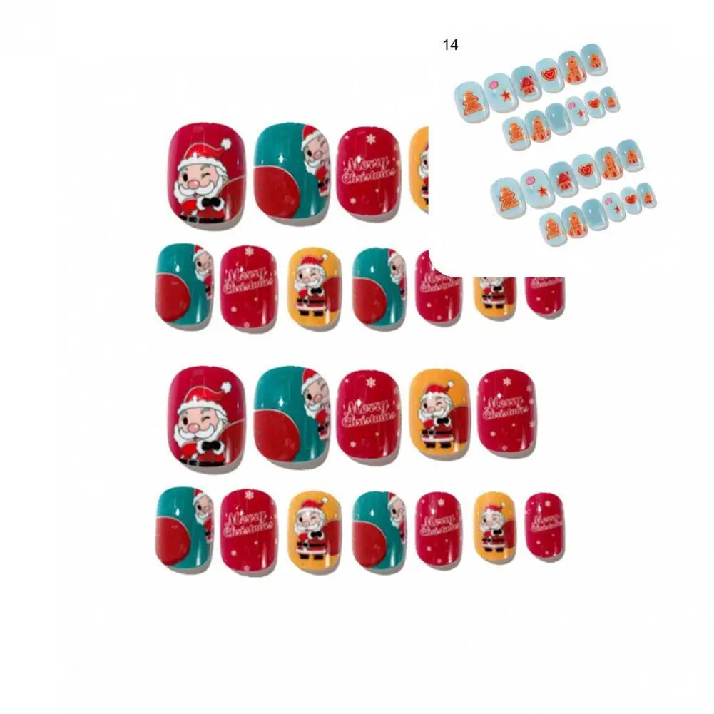 BPA-Free 24Pcs/Box Practical Cute Kids Fake Nails Tip Press Easy to Use Fake Nails Self-adhesive Nail Accessory
BPA-Free 24Pcs/Box Practical Cute Kids Fake Nails Tip Press Easy to Use Fake Nails Self-adhesive Nail Accessory