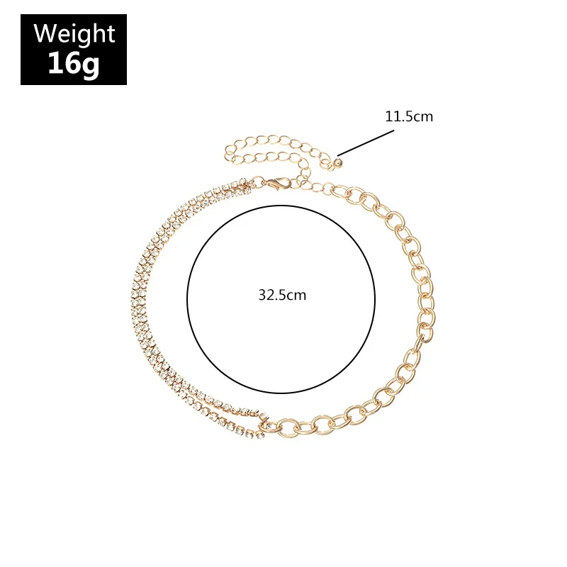Fashion Asymmetric Lock Necklace for Women Twist Gold Color Chunky Choker Chain Necklaces Party Jewelry
Fashion Asymmetric Lock Necklace for Women Twist Gold Color Chunky Choker Chain Necklaces Party Jewelry
