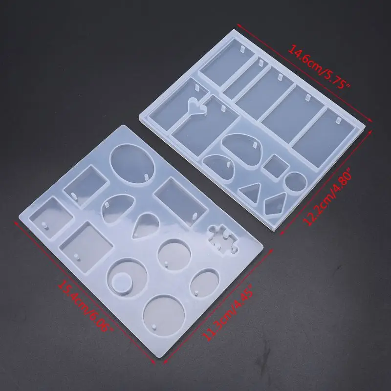 Crystal Epoxy Necklace Pendant Silicone Mold DIY Handmade Ornament Water Drop Square Ellipse Irregular Jewelry UV Resin Molds
Crystal Epoxy Necklace Pendant Silicone Mold DIY Handmade Ornament Water Drop Square Ellipse Irregular Jewelry UV Resin Molds