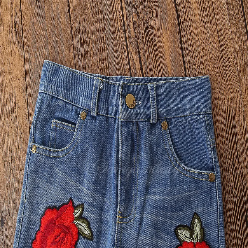 Baby Girl Clothes Set 2020 Summer Dress Girl Suit Red Suspenders Top Rose Pattern Jeans Long Pants Two-piece Suit Kids Clothes
Baby Girl Clothes Set 2020 Summer Dress Girl Suit Red Suspenders Top Rose Pattern Jeans Long Pants Two-piece Suit Kids Clothes