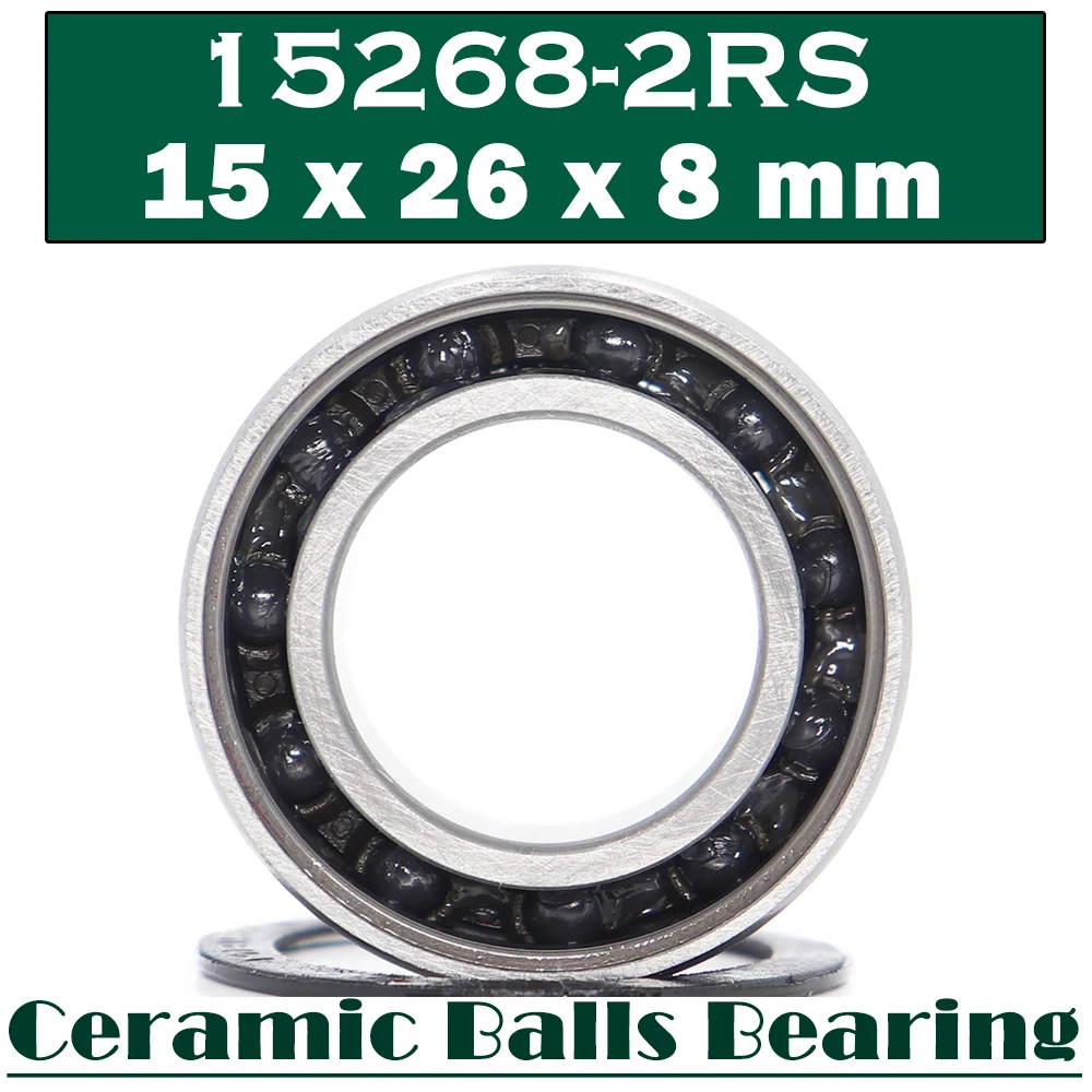 15268 Hybrid Ceramic Bearing 15*26*8 mm ( 1 PC ) Bicycle Bottom Hub Brackets Spares MR15268 Si3N4 Ball Bearings 15268-2RS
15268 Hybrid Ceramic Bearing 15*26*8 mm ( 1 PC ) Bicycle Bottom Hub Brackets Spares MR15268 Si3N4 Ball Bearings 15268-2RS