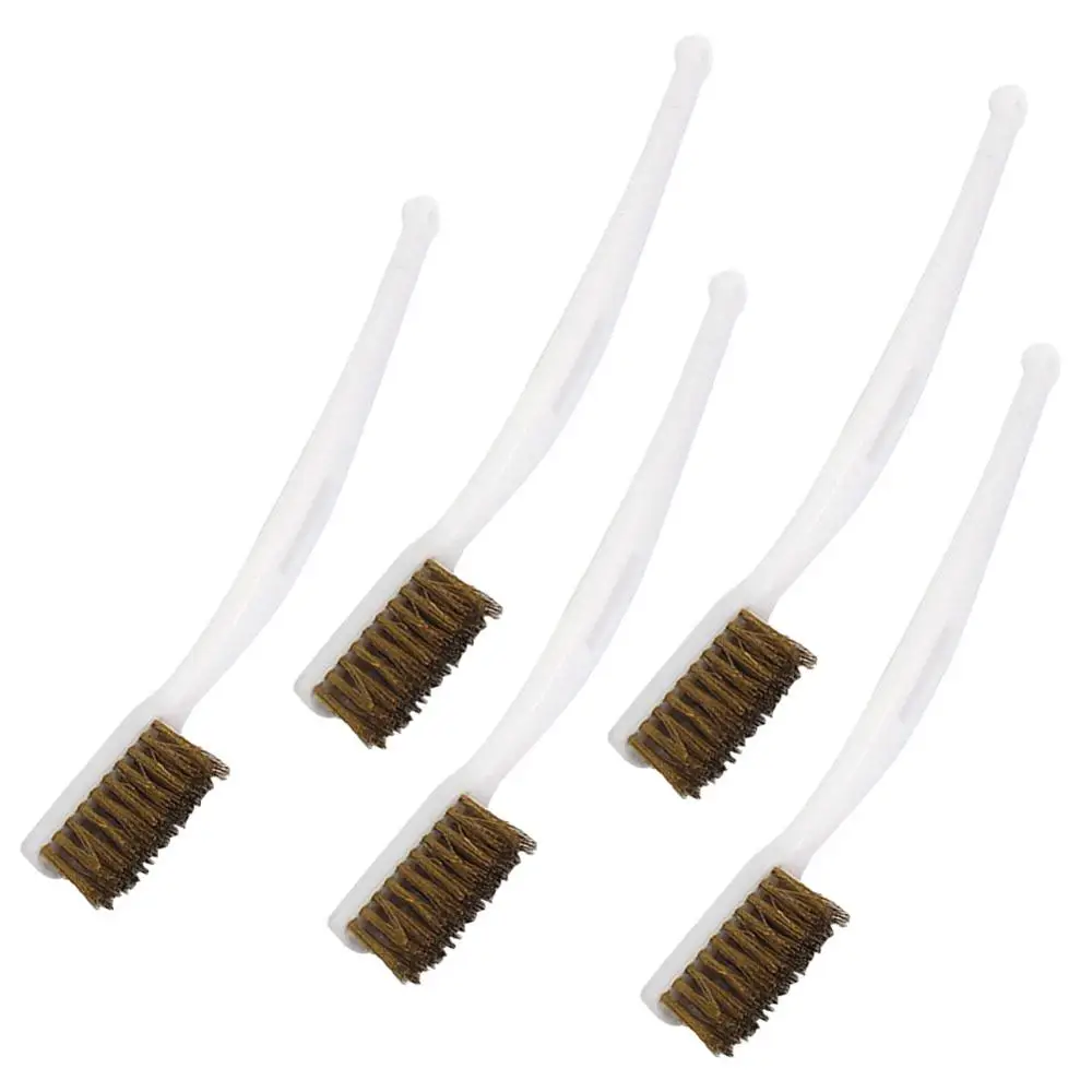Wire Brass Brush 170mm Mini Brushes Micro Small Steel Brass Rust Remover Paint Remove Metal Scrubbing Polishing Burring Brush
Wire Brass Brush 170mm Mini Brushes Micro Small Steel Brass Rust Remover Paint Remove Metal Scrubbing Polishing Burring Brush