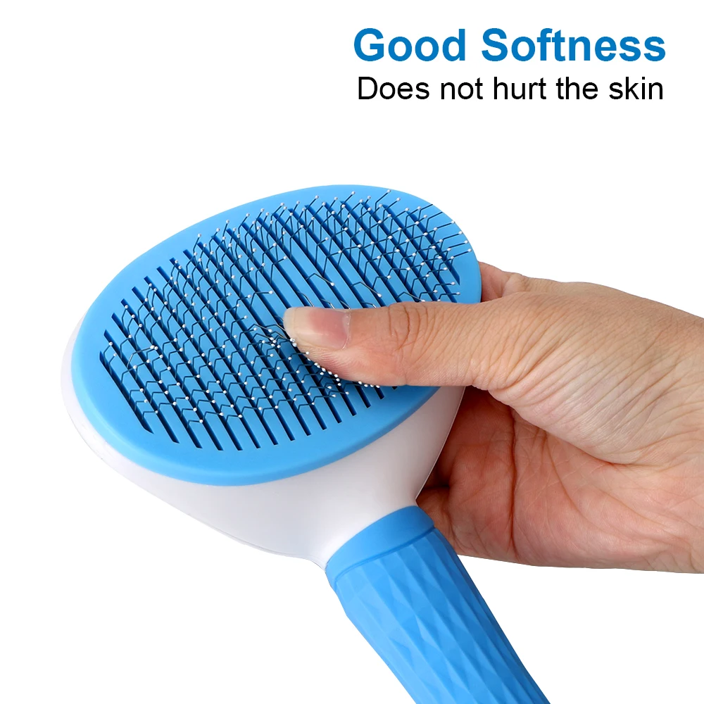HOOMIN Pet Hair Removal Comb Grooming Hair Brush Trimmer Cat Supplies Trimmer Fur Comb Brush Slicker Tool Cats Dog Comb
HOOMIN Pet Hair Removal Comb Grooming Hair Brush Trimmer Cat Supplies Trimmer Fur Comb Brush Slicker Tool Cats Dog Comb
