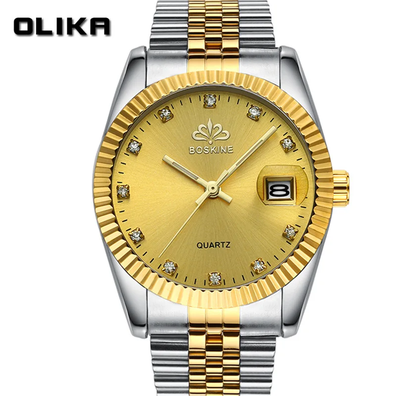 Men's multifunctional fashion business men's watch with calendar watch waterproof steel band quartz watch
Men's multifunctional fashion business men's watch with calendar watch waterproof steel band quartz watch