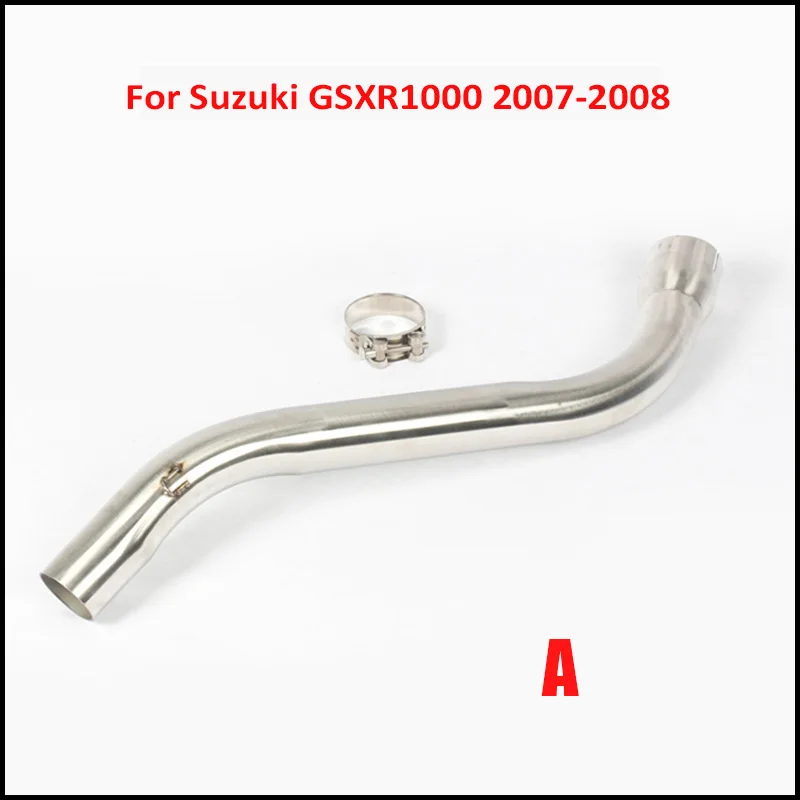 51mm Motorcycle Exhaust Muffler stainless steel Middle Link Pipe Tube Slip On For Suzuki GSXR1000 Gsxr1000 GSXR 2007-2008 year
51mm Motorcycle Exhaust Muffler stainless steel Middle Link Pipe Tube Slip On For Suzuki GSXR1000 Gsxr1000 GSXR 2007-2008 year