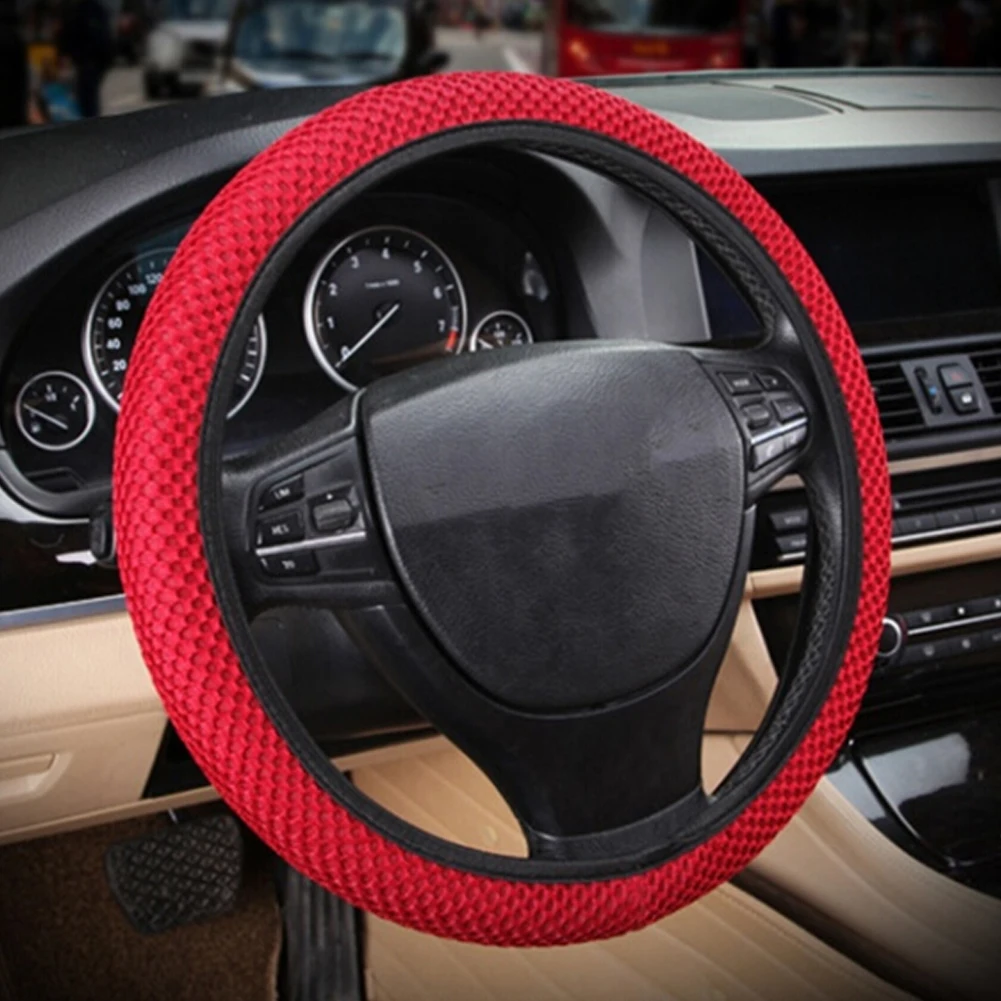 1Pair Carbon Fiber Look Universal Car Steering Wheel Booster Cover 38cm Anti-slip Auto ABS Interior Decoration Accessories
1Pair Carbon Fiber Look Universal Car Steering Wheel Booster Cover 38cm Anti-slip Auto ABS Interior Decoration Accessories