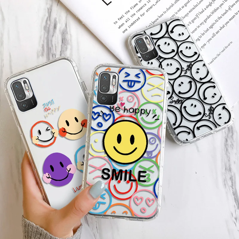 Poco X3 NFC Case Poco M3 Pro F3 Phone Case For Redmi Note 10 9 Pro Max 8T 7 Fundas Xiaomi Mi 10T 11 Lite Smiley Silicone Cover
Poco X3 NFC Case Poco M3 Pro F3 Phone Case For Redmi Note 10 9 Pro Max 8T 7 Fundas Xiaomi Mi 10T 11 Lite Smiley Silicone Cover