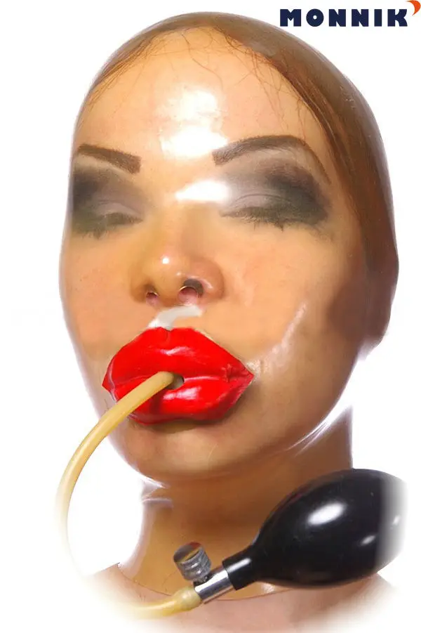 Латексная Маска MONNIK, резиновый капюшон, маска с красными губами и надувным кляпом
Латексная Маска MONNIK, резиновый капюшон, маска с красными губами и надувным кляпом