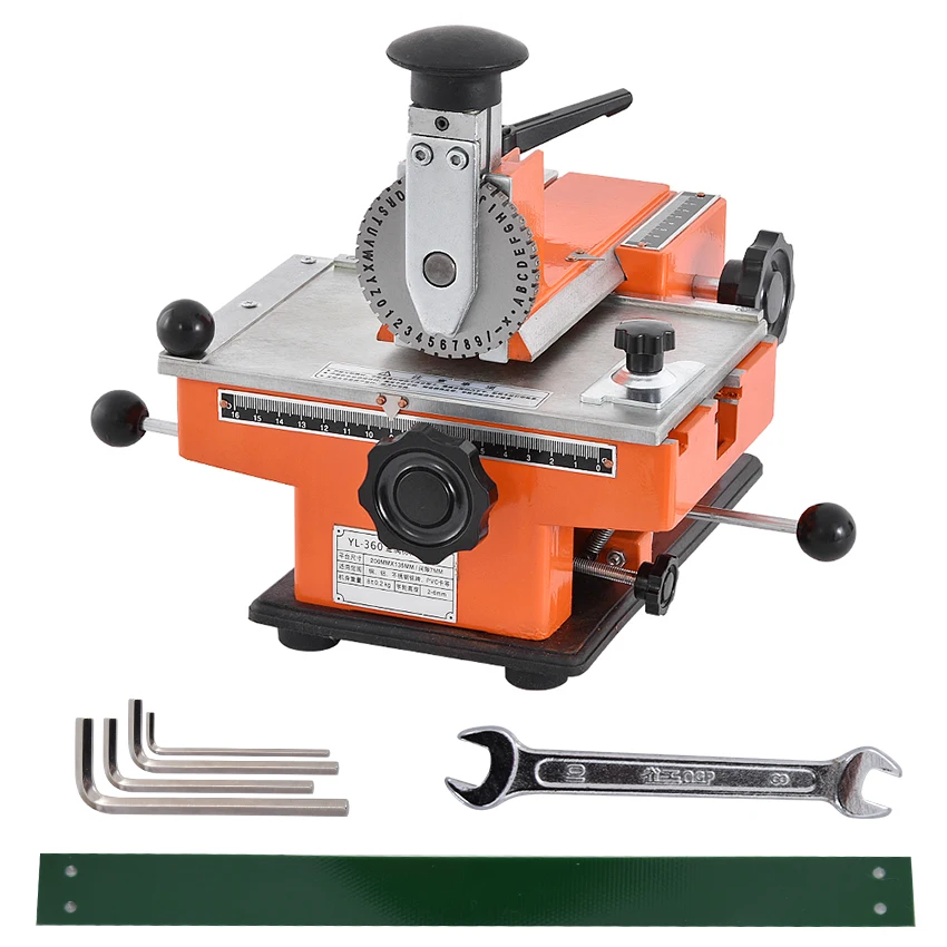 YL-360 Semi-automatic manual marking machine,aluminum labeling coding machine,equipment parameter label printer 
YL-360 Semi-automatic manual marking machine,aluminum labeling coding machine,equipment parameter label printer