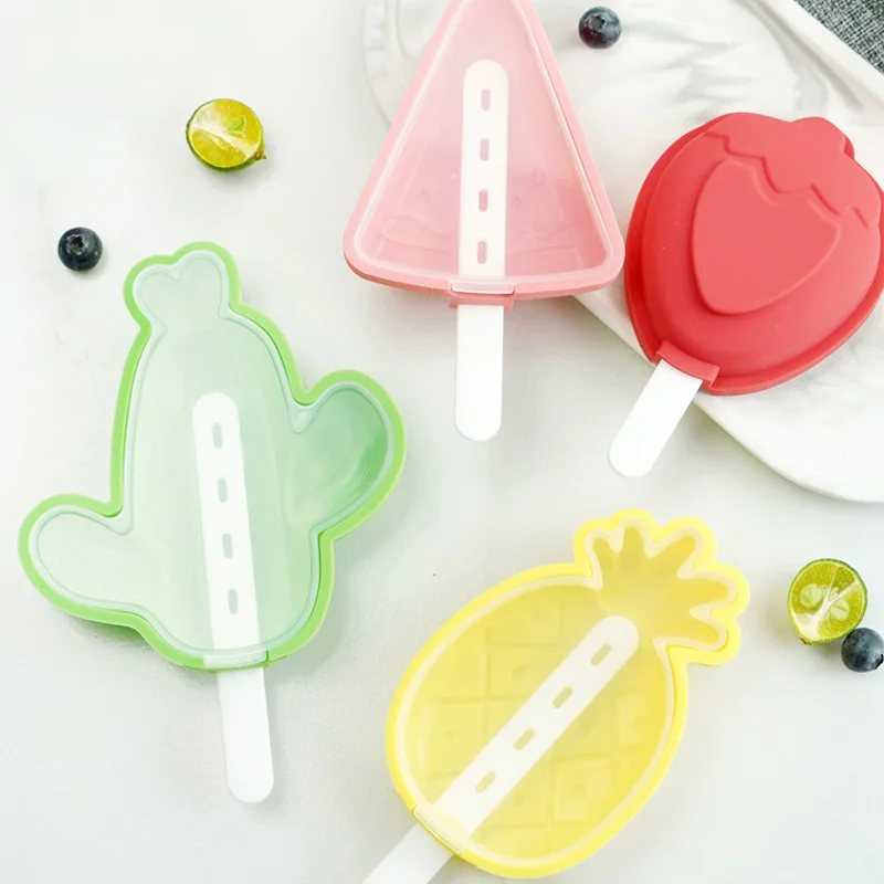 Strawberry Lemon Watermelon Shaped Ice Cream Mold Silicone DIY Popsicle With Lid Easy To Demold Kitchen Creative Ice Cream Tools
Strawberry Lemon Watermelon Shaped Ice Cream Mold Silicone DIY Popsicle With Lid Easy To Demold Kitchen Creative Ice Cream Tools