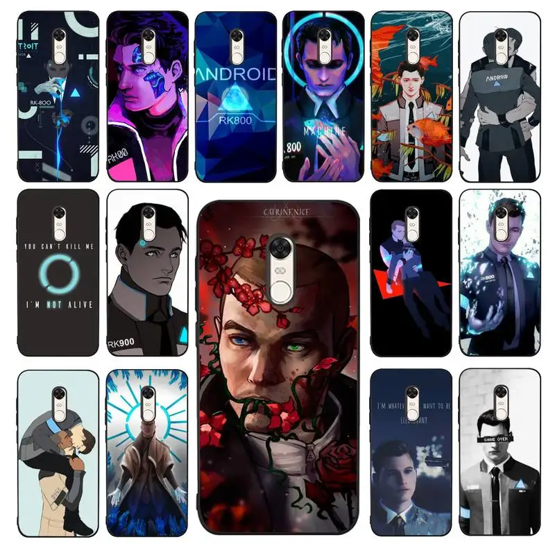 FHNBLJ Detroit Become Human Android RK800 Connor Kara Phone Case for RedMi 4X 5 plus 5 6 7 8 9 A 6pro Go K20 cover
FHNBLJ Detroit Become Human Android RK800 Connor Kara Phone Case for RedMi 4X 5 plus 5 6 7 8 9 A 6pro Go K20 cover