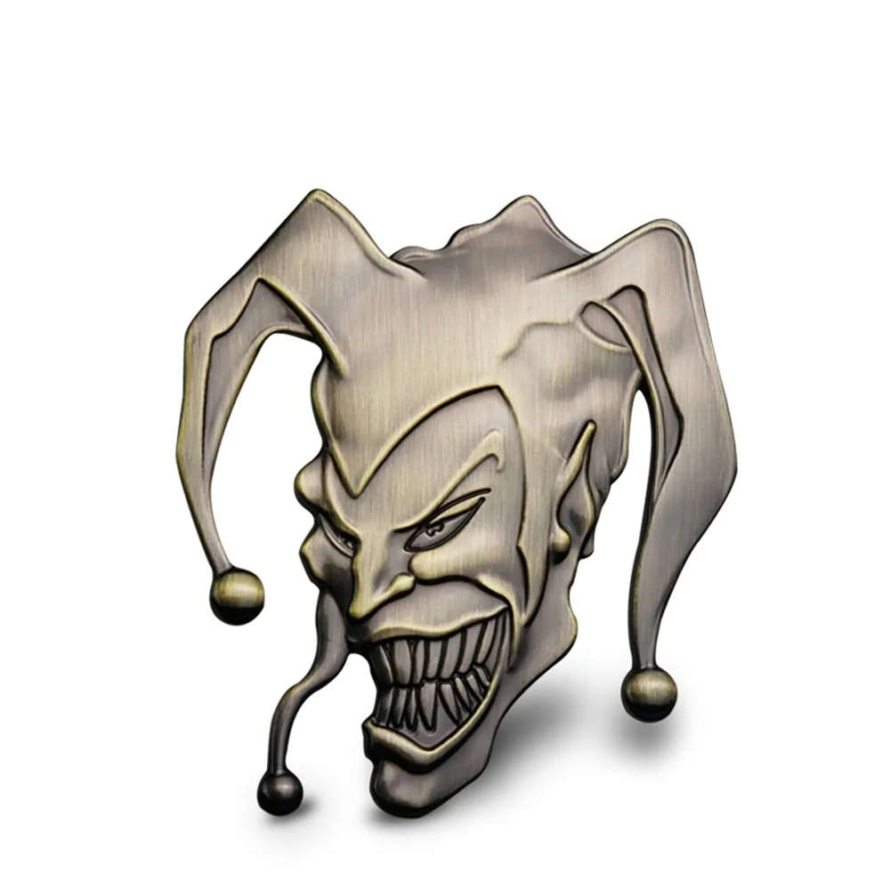 3D Metal Car Stickers Emblem Badge Clown Style Decals Decoration Trunk The Whole Body Automobile Accessories For Audi Benze
3D Metal Car Stickers Emblem Badge Clown Style Decals Decoration Trunk The Whole Body Automobile Accessories For Audi Benze