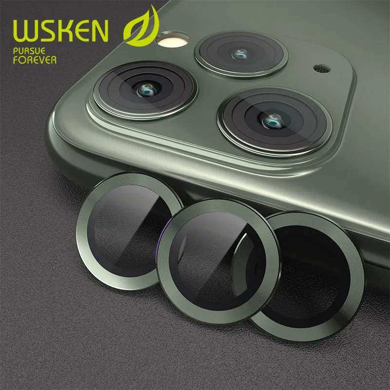 Закаленное защитное стекло Wsken 0 3 мм для объектива камеры iPhone 11 Pro защитная пленка