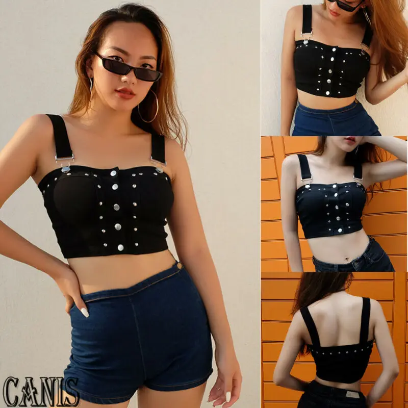 Женский сексуальный Повседневный Топ без рукавов, летний укороченный топ
Женский сексуальный Повседневный Топ без рукавов, летний укороченный топ