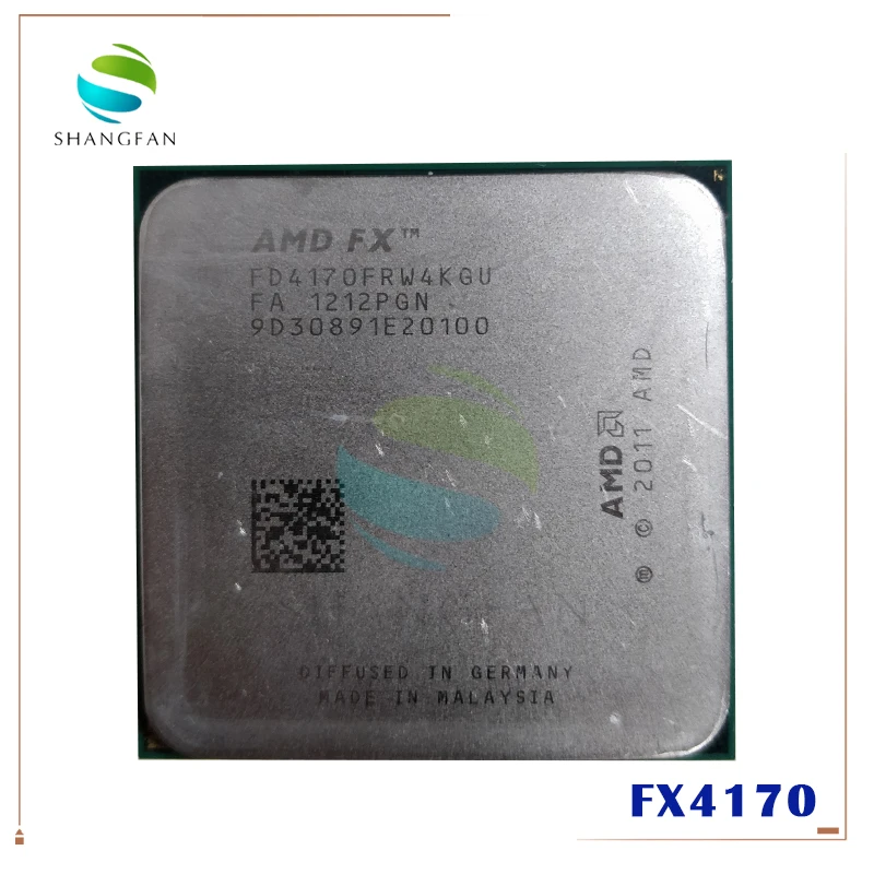 Четырехъядерный процессор AMD FX4170 FX 4170 4 2 ГГц FD4170FRW4KGU 125 Вт разъем AM3 + | Компьютеры и