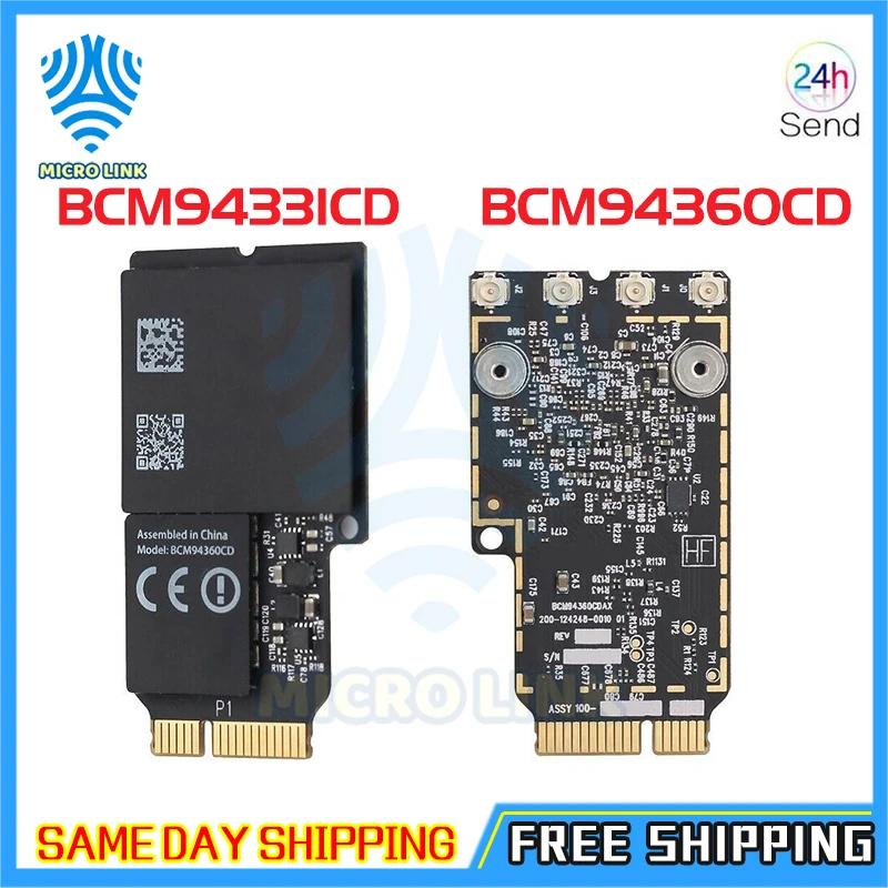 Б/у Wi Fi карта BCM94360CD 4 0 BCM94331CD 3 Для Apple iMac 21 "A1418 27" A1419 Bluetooth BT беспроводная 2012 2013