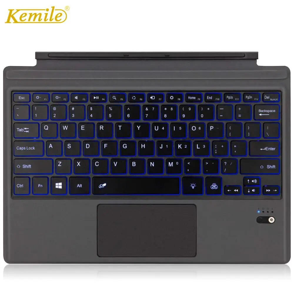 Клавиатура беспроводная с подсветкой и Bluetooth для Microsoft Surface go 2 Pro 6 2018 Pro 5 Pro 7 Pro 4 Pro 3 go 2
Клавиатура беспроводная с подсветкой и Bluetooth для Microsoft Surface go 2 Pro 6 2018 Pro 5 Pro 7 Pro 4 Pro 3 go 2