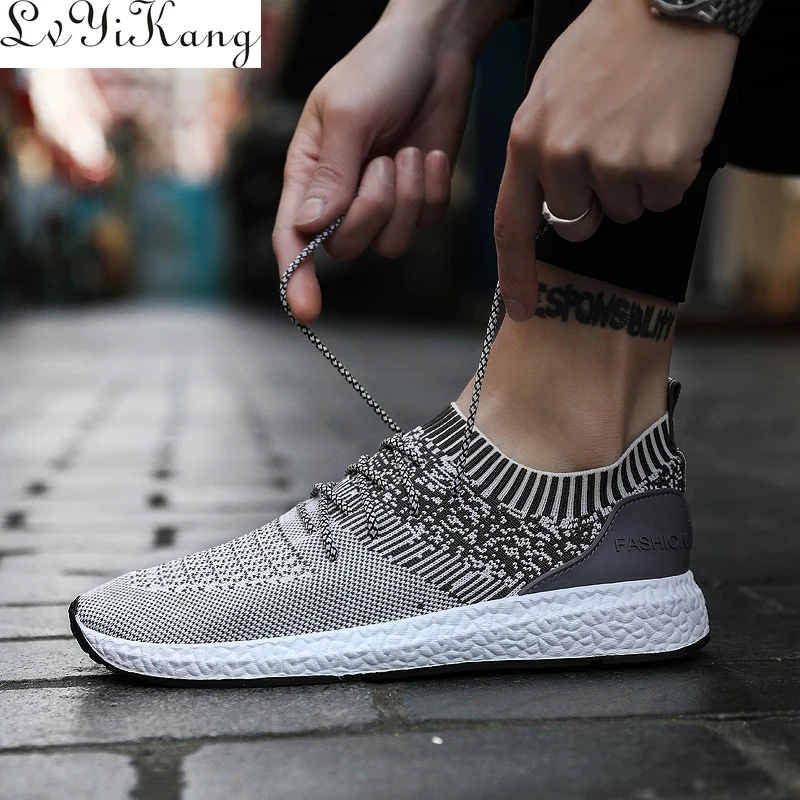 LVYIKANG Spring Summer Casual Shoes For Men Breathable Lace-Up Men Flat Sneakers Shoes Sapatos Masculino Zapatillas De Hombre
LVYIKANG Spring Summer Casual Shoes For Men Breathable Lace-Up Men Flat Sneakers Shoes Sapatos Masculino Zapatillas De Hombre
