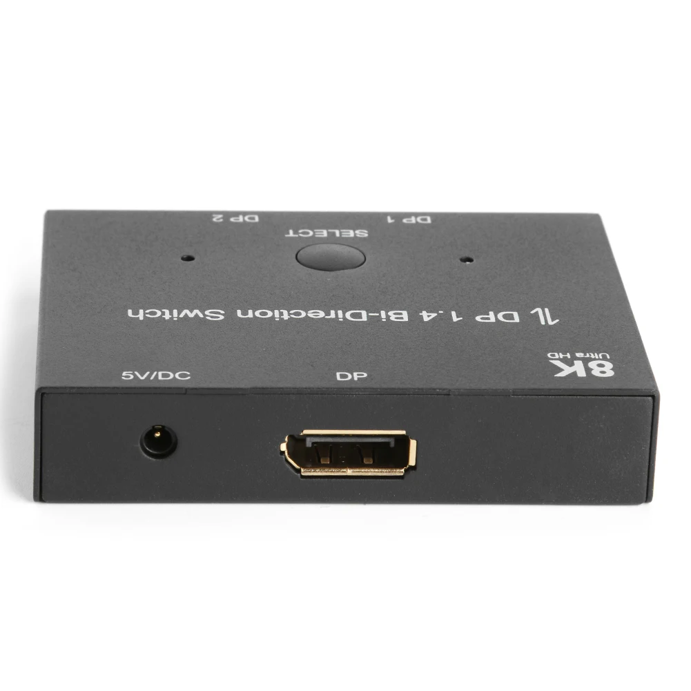 Displayport Splitter 8K/60Hz Audio Video Sync DP1.4 Bi-Direction Switch Adapter for Household Computer Accessories
Displayport Splitter 8K/60Hz Audio Video Sync DP1.4 Bi-Direction Switch Adapter for Household Computer Accessories