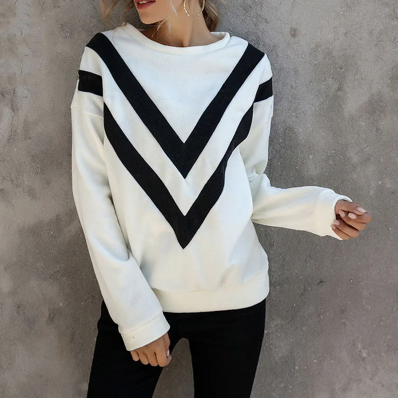 Женские осенне-зимние толстовки в полоску, свободные пуловеры с длинным рукавом, повседневные джемперы с круглым вырезом, модная Домашняя о...
Женские осенне-зимние толстовки в полоску, свободные пуловеры с длинным рукавом, повседневные джемперы с круглым вырезом, модная Домашняя о...