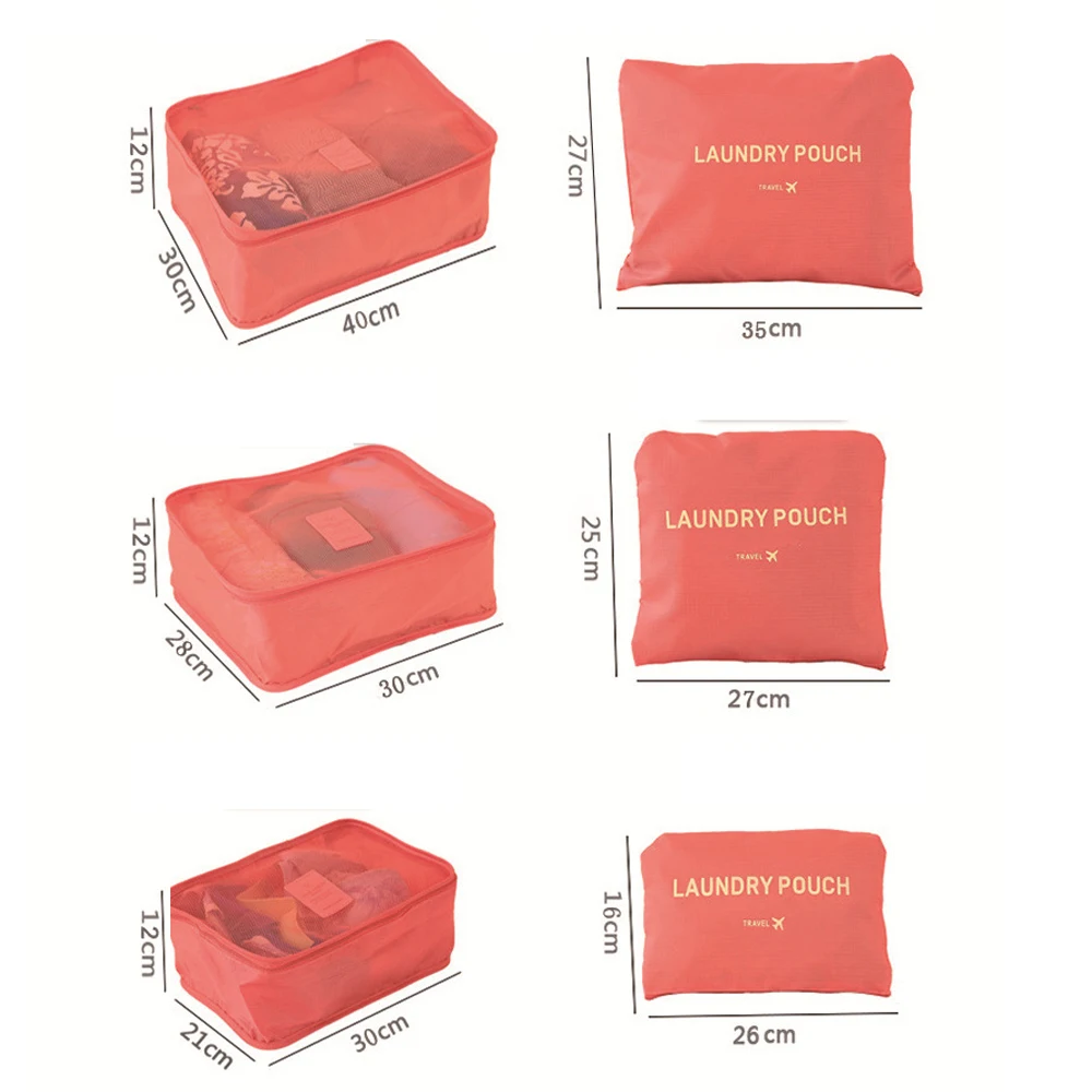 Six-piece storage bag travel Oxford cloth clothes finishing storage bag travel custom storage suit underwear finishing bag
Six-piece storage bag travel Oxford cloth clothes finishing storage bag travel custom storage suit underwear finishing bag
