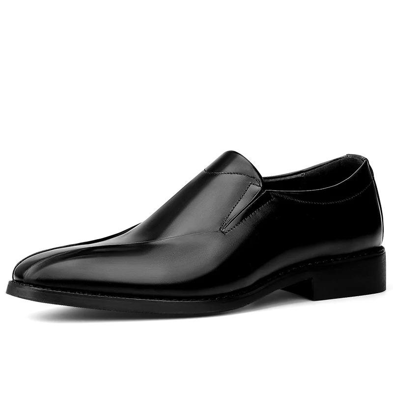 Luxury Genuine Leather Black Formal Dress Shoes Slip-on Minimalist Round Toe Classic Elegant Gentleman Business Wedding Shoes
Luxury Genuine Leather Black Formal Dress Shoes Slip-on Minimalist Round Toe Classic Elegant Gentleman Business Wedding Shoes