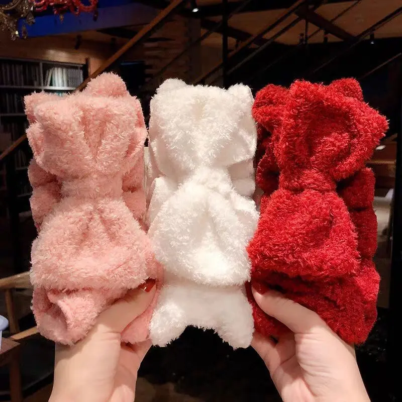2020 Soft Coral Fleece Hairbands for Women Wash Face Makeup Turban Hair Accessories Cute Girls Bow Headbands Hair Bands
2020 Soft Coral Fleece Hairbands for Women Wash Face Makeup Turban Hair Accessories Cute Girls Bow Headbands Hair Bands