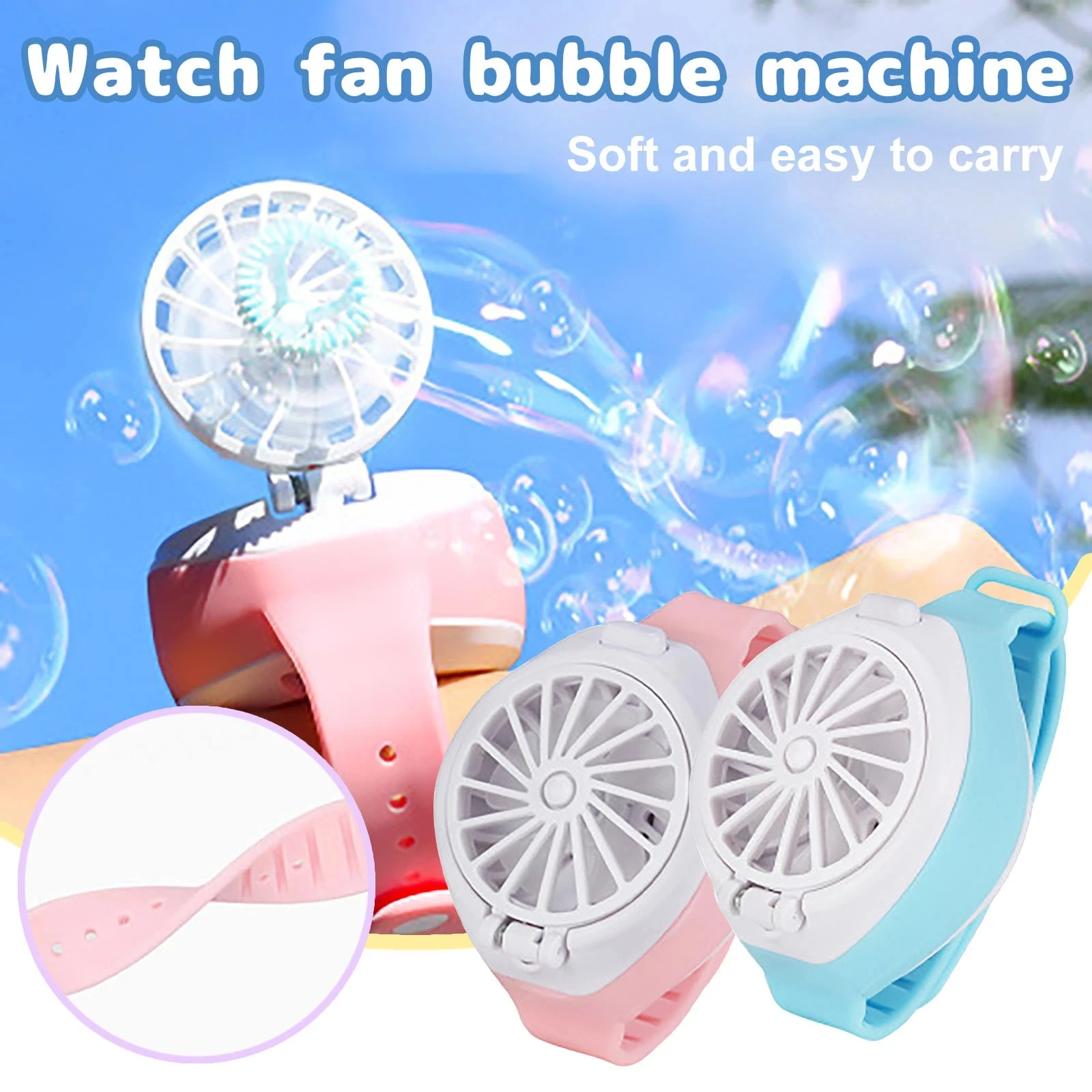 Watch Fan Bubble Machine Kids Toy Bath Toys Soap Water Bubble Blower For Children Gift Romantic Outdoor Toys Kids Bath Toys
Watch Fan Bubble Machine Kids Toy Bath Toys Soap Water Bubble Blower For Children Gift Romantic Outdoor Toys Kids Bath Toys