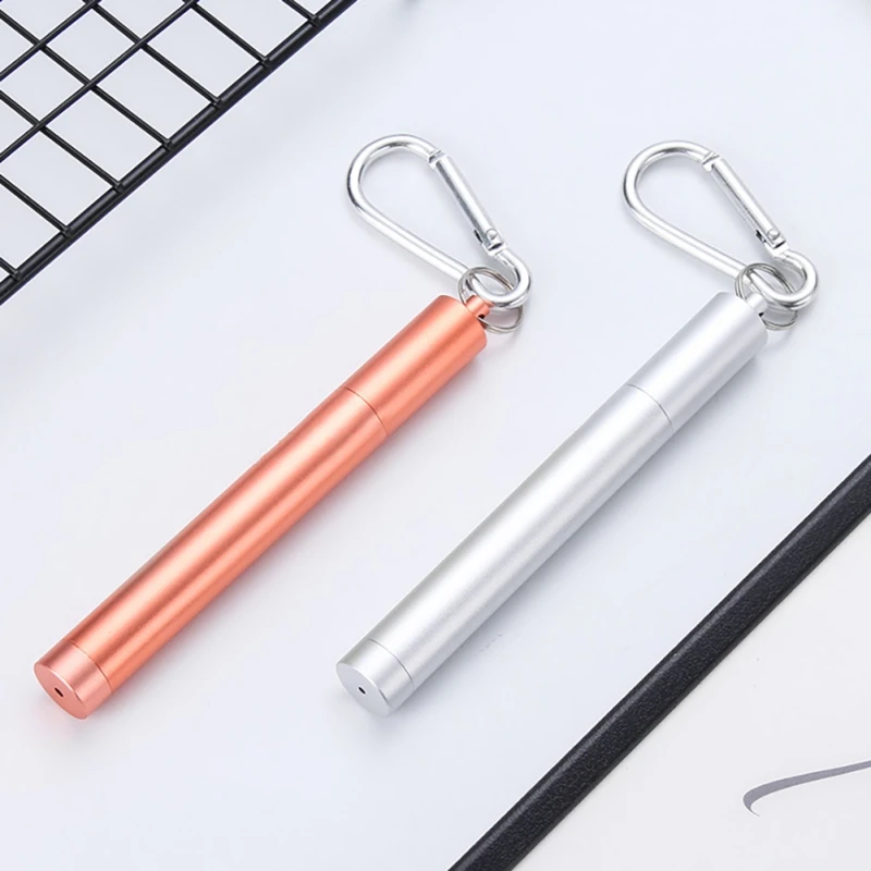 100% Brand New House Supplies Stainless steel telescopic straw color with aluminum alloy storage tube cover reusable straws blue
100% Brand New House Supplies Stainless steel telescopic straw color with aluminum alloy storage tube cover reusable straws blue