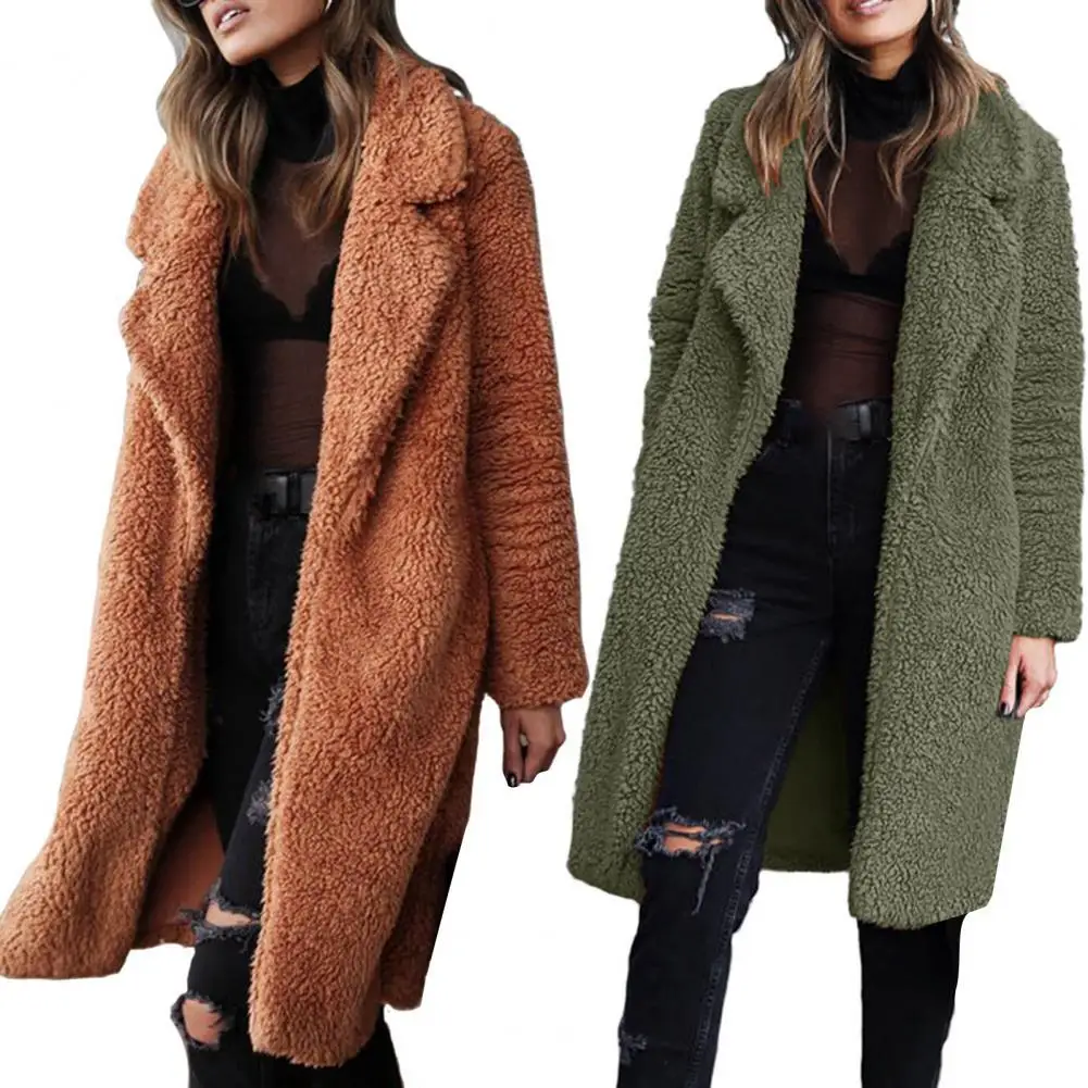 Women Oversize Coat Stylish Outwear Plush Buttons Pure Color Overcoat for Daily Wear Oversize Coat Coat
Women Oversize Coat Stylish Outwear Plush Buttons Pure Color Overcoat for Daily Wear Oversize Coat Coat