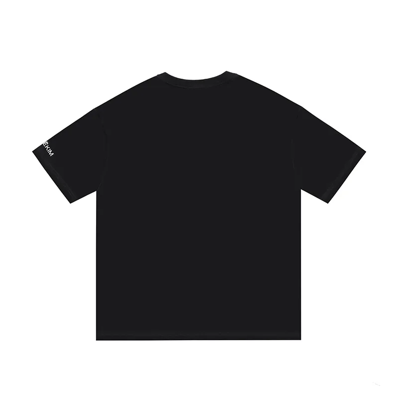 American high street simple print T-shirt Street trendsetter fun black peach heart print Casual Short Sleeve Tee men and women
American high street simple print T-shirt Street trendsetter fun black peach heart print Casual Short Sleeve Tee men and women