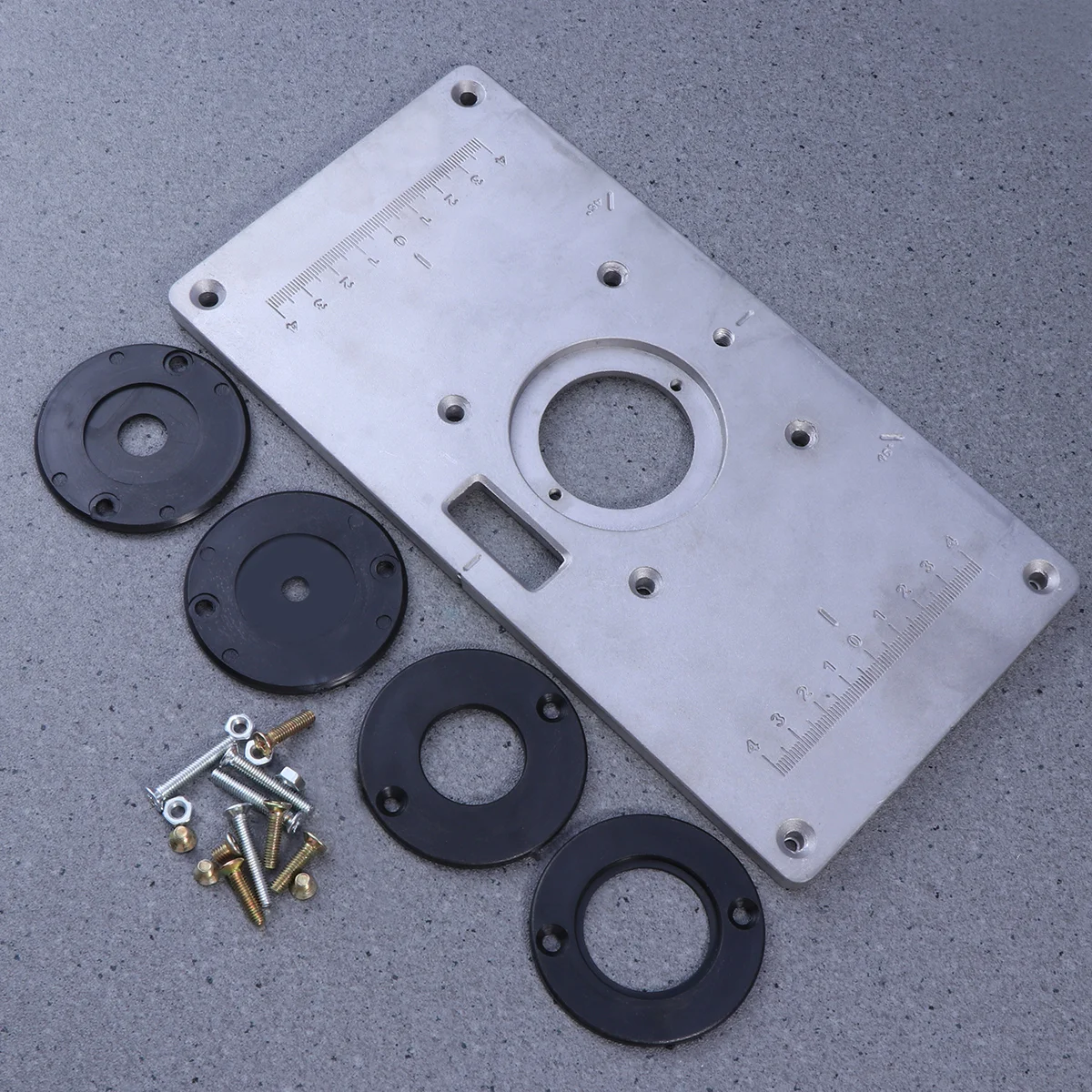 Multi-functional Router Table Insert Plate Set for Woodworking Bench MAKITA 700C - 235mm x 120mm x 8mm
Multi-functional Router Table Insert Plate Set for Woodworking Bench MAKITA 700C - 235mm x 120mm x 8mm