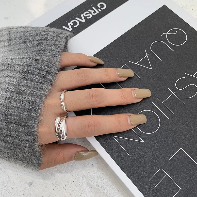 FMILY Minimalist 925 Sterling Silver Personality Drop Ring Retro Fashion Geometric Wild Hip-hop Punk Jewelryfor Girlfriend Gifts
FMILY Minimalist 925 Sterling Silver Personality Drop Ring Retro Fashion Geometric Wild Hip-hop Punk Jewelryfor Girlfriend Gifts