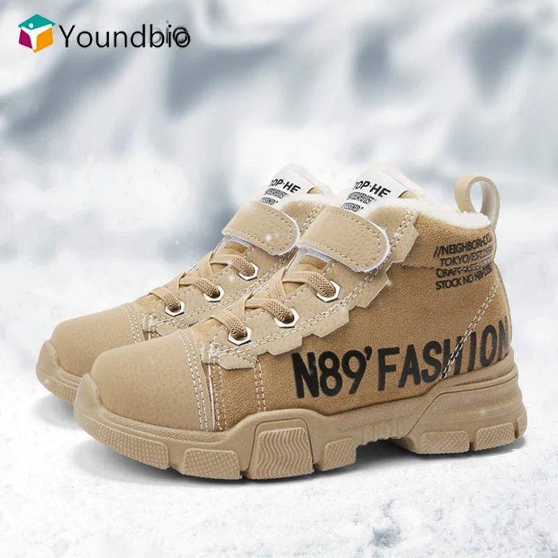 Brand Winter Boots For Boys Girls Fashion Antislip Kids High Top Shoes New Plush Warm Boots Snow Casual Fur Children Sneakers
Brand Winter Boots For Boys Girls Fashion Antislip Kids High Top Shoes New Plush Warm Boots Snow Casual Fur Children Sneakers