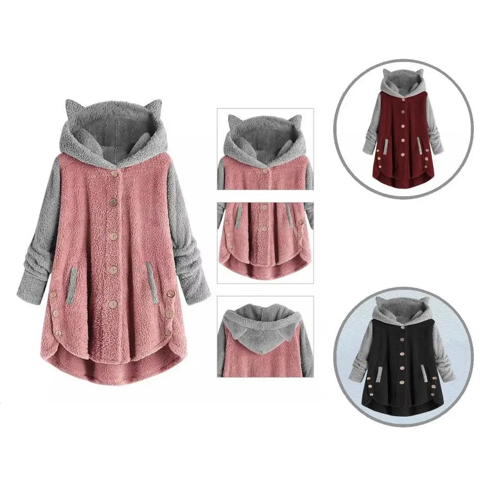 Female Top Patchwork Pattern Versatile Breathable Girls Warm Jacket Women Cardigan for Autumn
Female Top Patchwork Pattern Versatile Breathable Girls Warm Jacket Women Cardigan for Autumn