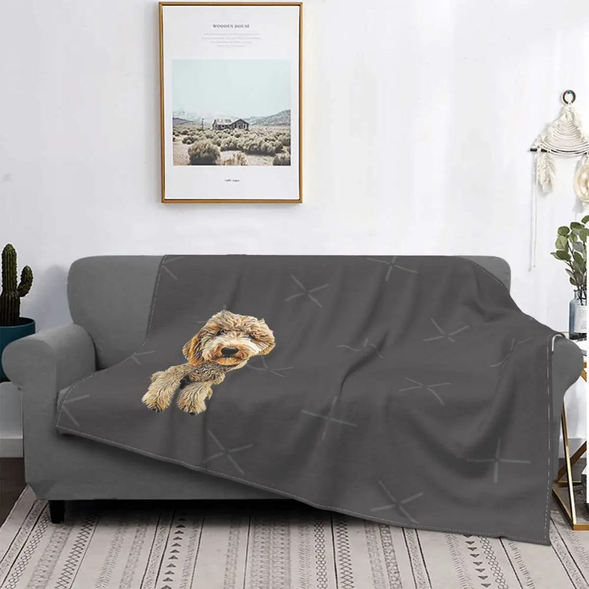 Labradoodle-Manta de garabatos dorados, colcha a cuadros para cama, sofá, doble, para bebé
Labradoodle-Manta de garabatos dorados, colcha a cuadros para cama, sofá, doble, para bebé
