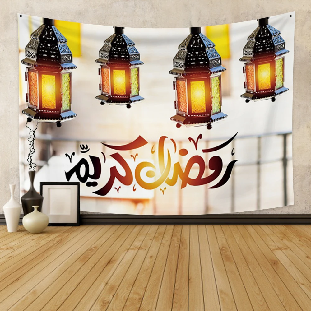 2022 Fashion Ramadan Festival Tapestry Wall Hanging Decoration Muslim Home Party Background Wall Decor Polyester Fabric
2022 Fashion Ramadan Festival Tapestry Wall Hanging Decoration Muslim Home Party Background Wall Decor Polyester Fabric