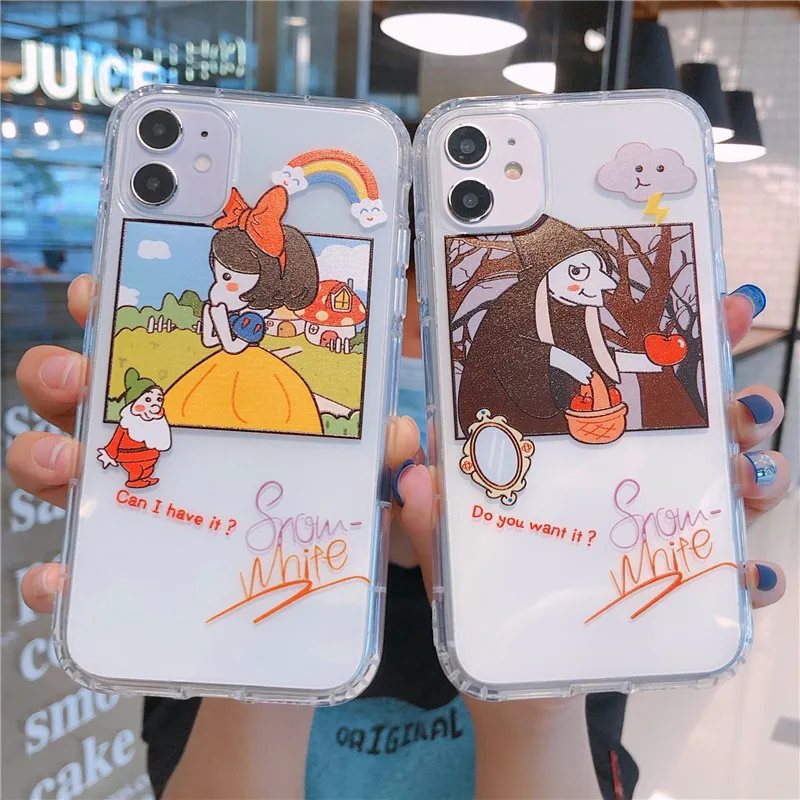 Luxurious Cartoon Creativity Fairy Tale Cute Phone Case for Iphone 12 Mini 11 13 Pro Max 7 8 Plus X XR XS Max SE Silicone Cover
Luxurious Cartoon Creativity Fairy Tale Cute Phone Case for Iphone 12 Mini 11 13 Pro Max 7 8 Plus X XR XS Max SE Silicone Cover