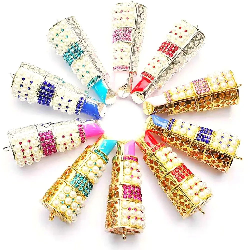 10 шт. Большие Подвески в виде помады для женщин ювелирные изделия своими руками аксессуары L4
10 шт. Большие Подвески в виде помады для женщин ювелирные изделия своими руками аксессуары L4